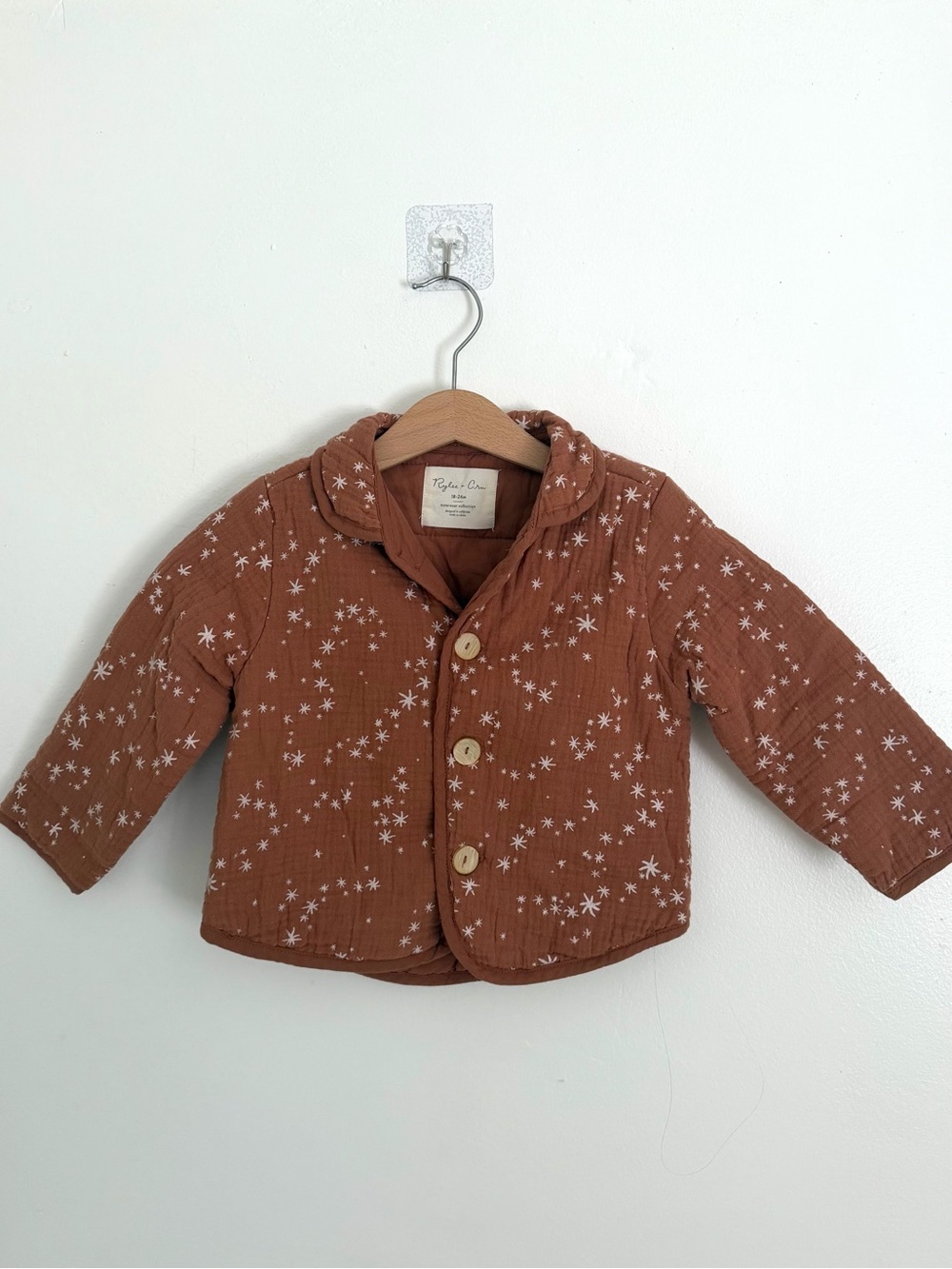 Rylee + Cru Starlight Quilted Collared Coat